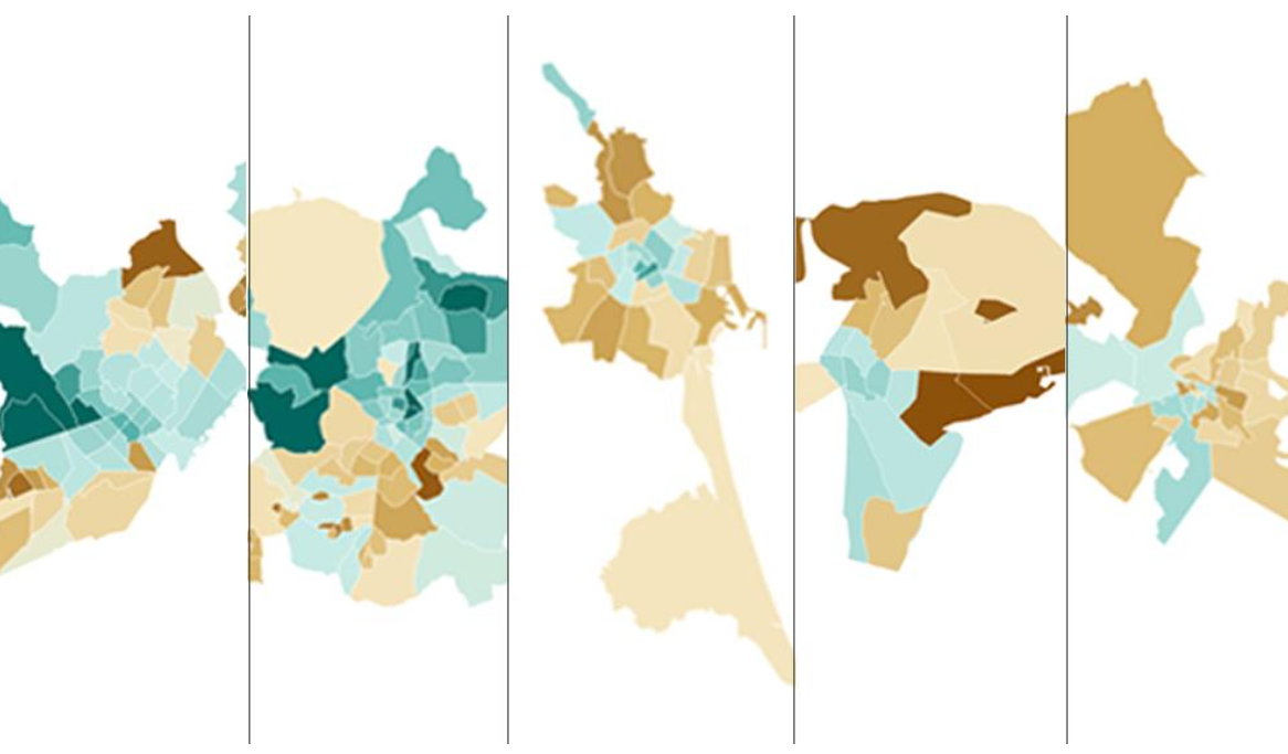 Los ricos siempre aguantan: así cambia la desigualdad en las ciudades