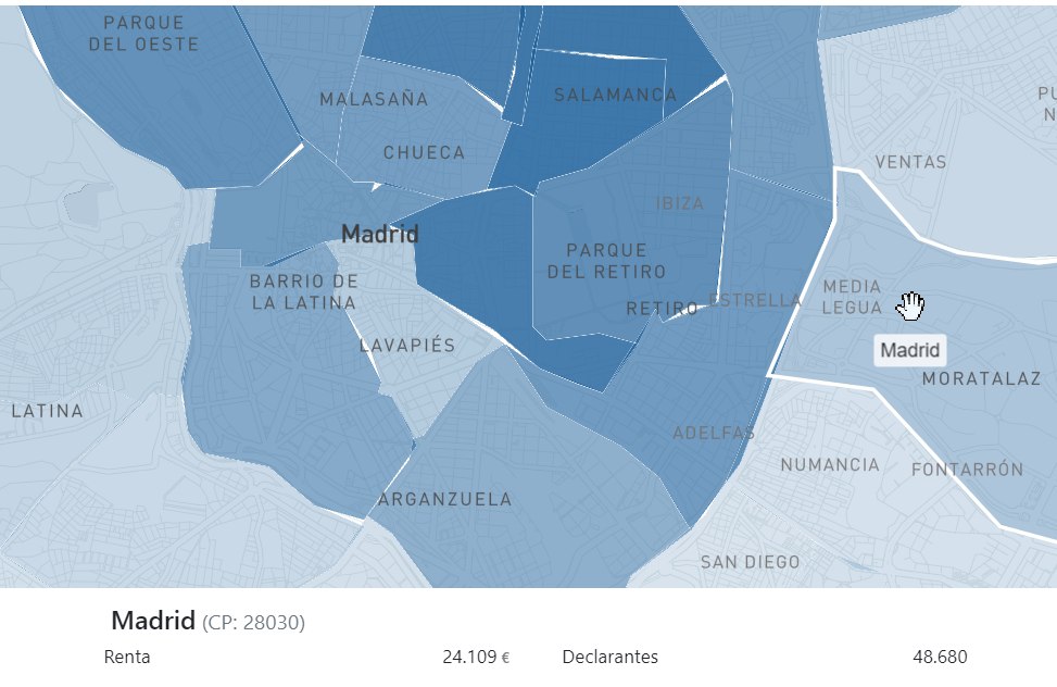 La desigualdad va por código postal: el mapa de 33 ciudades, barrio a barrio