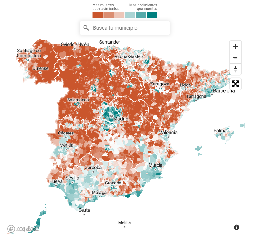 Más muertes que nacimientos en la Castilla-La Mancha ‘vaciada’